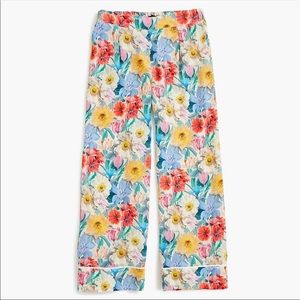 JCrew Collection Silk Pant Liberty Melody Floral